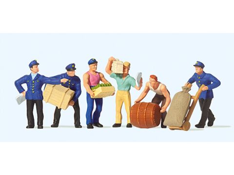 Preiser Delivery men - H0 / 1:87 (PR10016)