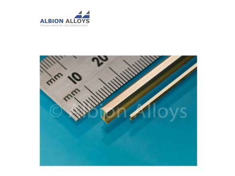 Albion Alloys Brass I-beam - 2 x 1 mm (IB2)