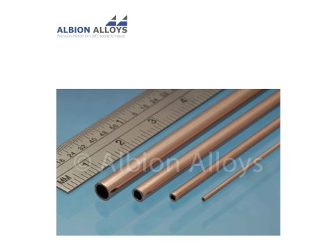 Albion Alloys Copper Tube - 1 x 0.25 mm (CT1M)