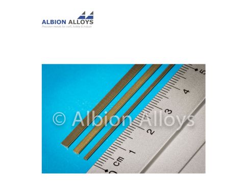Albion Alloys Brass Angle - 1 x 1 mm (A1)