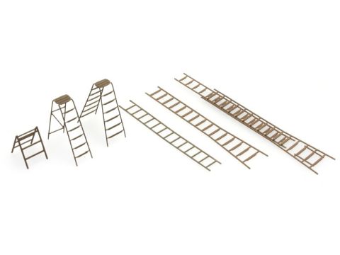 Artitec Ladder set - ready-made, painted - H0 / 1:87 (AR387.283)
