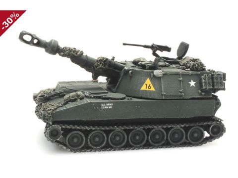 Artitec US M109 A1 combat ready - ready-made, painted - H0 / 1:87 (AR6870121)
