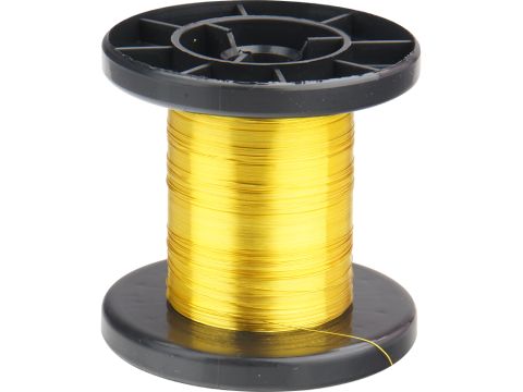 Donau Elektronik Copper enameled wire - Ø 0,15 mm - yellow - 100m (DOLD15-3)
