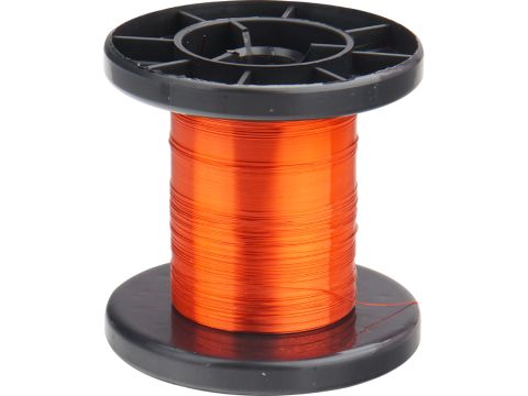 Donau Elektronik Copper enameled wire - Ø 0,15 mm - orange - 100m (DOLD15-7)