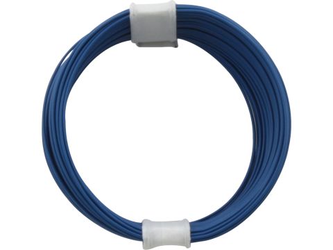 Donau Elektronik Single flex wire - 0.04mm² - blue - 10m (DO110-2)
