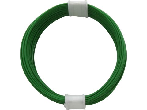 Donau Elektronik Single flex wire - 0.04mm² - green - 10m (DO110-4)