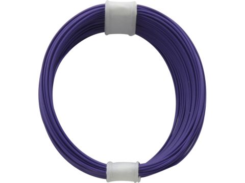 Donau Elektronik Single flex wire - 0.04mm² - purple - 10m (DO110-6)