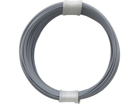 Donau Elektronik Single flex wire - 0.04mm² - grey - 10m (DO110-9)