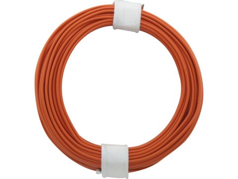 Donau Elektronik Single flex wire LiY - 0.14mm² - orange - 10m (DO118-7)