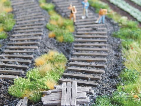 Juweela Old railway thresholds - 20g - H0 / 1:87 (JW28225)