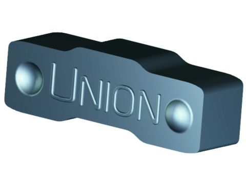 Juweela briquettes "Union" - black - 0.58 x 0.11 x 0.14 cm - 1 / 1:32 (JW23250)