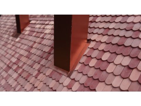 Juweela roof tiles bricks - dark brick-red -  - 1:32 / 1:35 (JW23113)