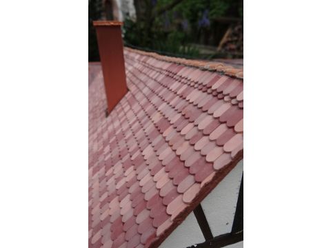 Juweela roof tiles bricks - old brick-red -  - 1:32 / 1:35 (JW23118)
