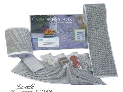 Juweela FLEXY BOX starter box old town cobblestone + diorama accessoires - H0 / 1:87 (JW28275)