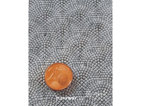 Juweela Cobblestone Roman style straight - 1 Segm. - H0 / 1:87 (JW28283)