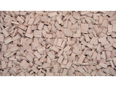 Juweela Bricks (NF) - Medium Terracotta - ca. 3.000x - H0 / 1:87 (JW28061)
