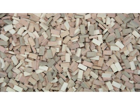 Juweela Bricks (NF) - Terracotta mix - ca. 3.000x - H0 / 1:87 (JW28071)