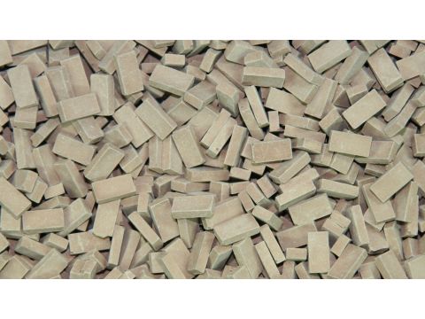Juweela Bricks (NF) - dark terracotta - 0.72 x 0.36 x 0.18 cm - 1:32 / 1:35 (JW23069)