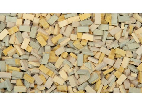 Juweela Bricks (NF) - Beige mix - 1000x - 0 / 1:43,5 (JW24053)