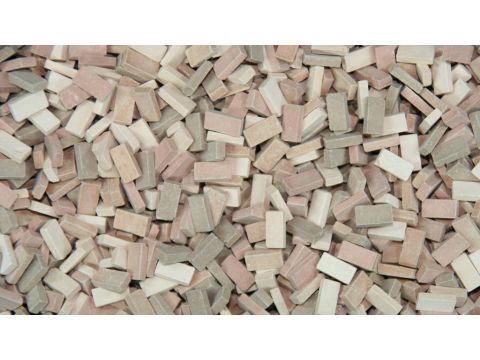 Juweela Bricks (NF) - Terracotta mix - 1000x - 0 / 1:43,5 (JW24073)