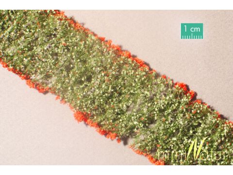 Mininatur Flowers - Red - ca 7,5 x 4 cm - H0 / TT (998-23MS)