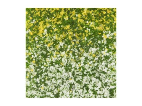 Mininatur Blossom tufts - Spring - ca. 42x15 cm - 1:45+ (726-31)