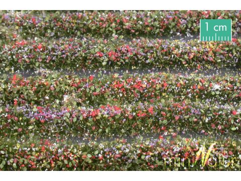 Mininatur Blossem strips - Colourful - ca. 67cm - H0 / TT (731-29S)
