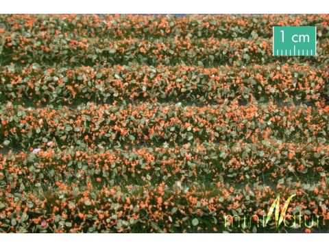 Mininatur Blossem strips - Orange - ca. 67cm - H0 / TT (731-25S)