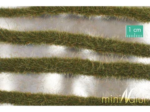 Mininatur Two colored grass strips - Early fall - ca. 252cm - 1:45+ (738-33)