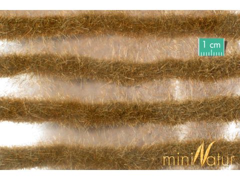 Mininatur Two colored grass strips - Late fall - ca. 252cm - 1:45+ (738-34)