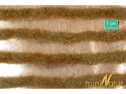 Mininatur Two colored grass strips - Late fall - ca. 50cm - 1:45+ (738-34S)