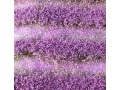Mininatur Lavender field strips - Summer - ca. 252cm - 1:45+ (792-32)