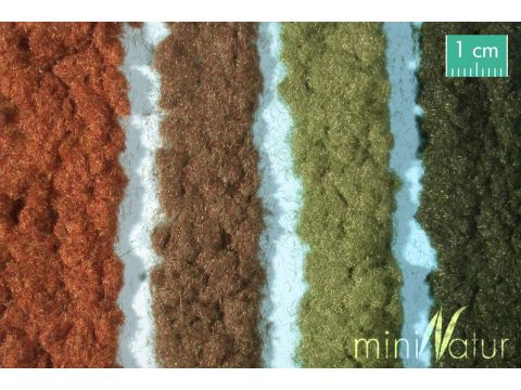 Mininatur Moss flocking set - 4 Colours - 60g - ALL (001-29)