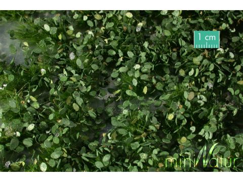 Mininatur Weed tufts - Summer - ca 7,5 x 4 cm - 1:45+ (725-32MS)