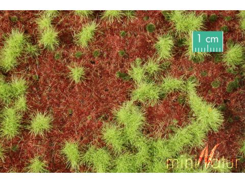 Mininatur Overgrown forest ground cover - Spring - ca. 63x50cm - H0 / TT (741-21G)