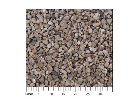 Minitec Ballast - Rostbraun 1 (1:32) - Grain size scale according to class I - 1.000 ml (51-1041-06)