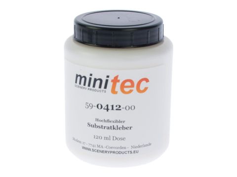 Minitec Highly flexible Substrate adhesive - (Cess/Ballast shoulder) - 120 gr container (59-0412-00)