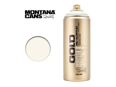 Montana Cans Gold - S9110 - Shock White Cream  - 400ml (285806)