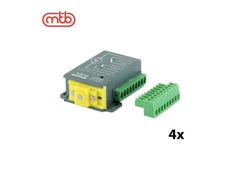 MTB Model MP4 - Advanced motor switch with two relays - 52x55 mm (MP4-4)