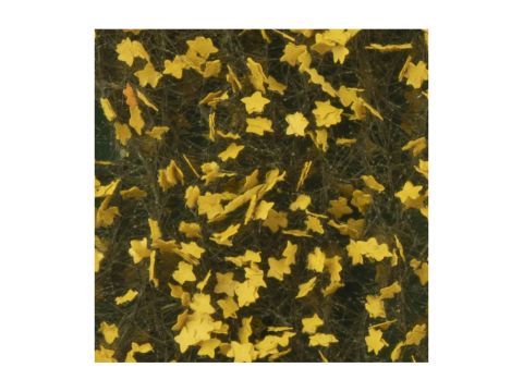 Silhouette Maple foliage - Late fall (yellow) - ca. 27x16,5cm - H0 / TT (930-24)