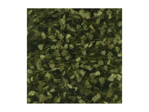 Silhouette Birch foliage - Summer - ca. 15x4cm - 1:45+ (910-32S)