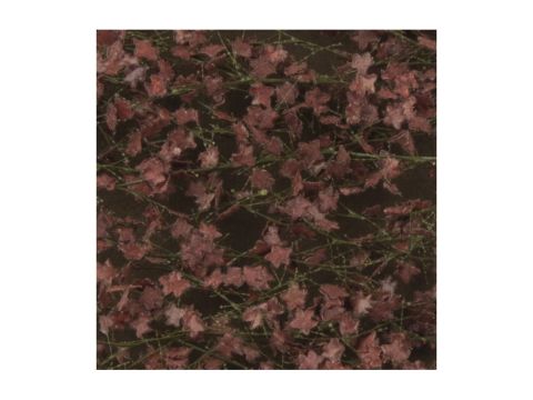 Silhouette Red maple foliage - Summer - ca. 15x4cm - H0 / TT (932-22S)