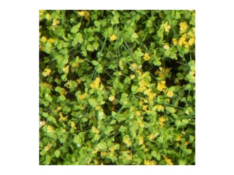 Silhouette shrubbery - blooming yellow - 12 x 14 cm - H0 / TT (250-46)