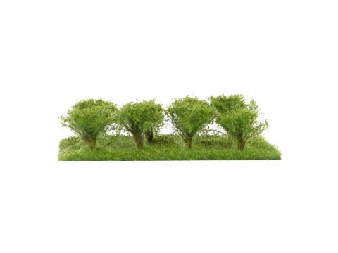 Silhouette shrubbery - spring - 3cm - H0 / TT (252-21)