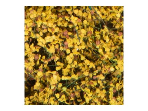 Silhouette shrubbery - Late fall yellow  - 12 x 14 cm - H0 / TT (250-44)
