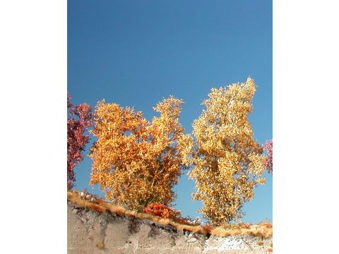 Silhouette Filigree bushes - Late fall - H0 / TT (200-14)