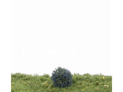 Silhouette Rhododendron - Blue - ca. 2cm - H0 / TT (253-18)