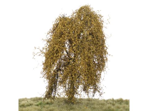 Silhouette Weeping willow - Late fall - 0 (< ca. 8cm) (240-64)