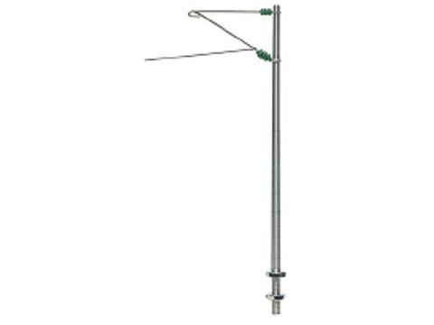 Sommerfeldt Mainline mast, concrete type,aluminium - 1x - H0 / 1:87 (120-1)