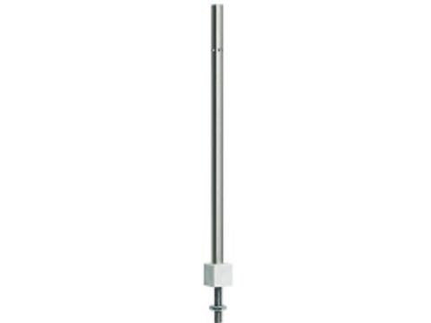 Sommerfeldt H-profile mast without bracket, newsilver 98 mm - 1x - H0 / 1:87 (300-1)